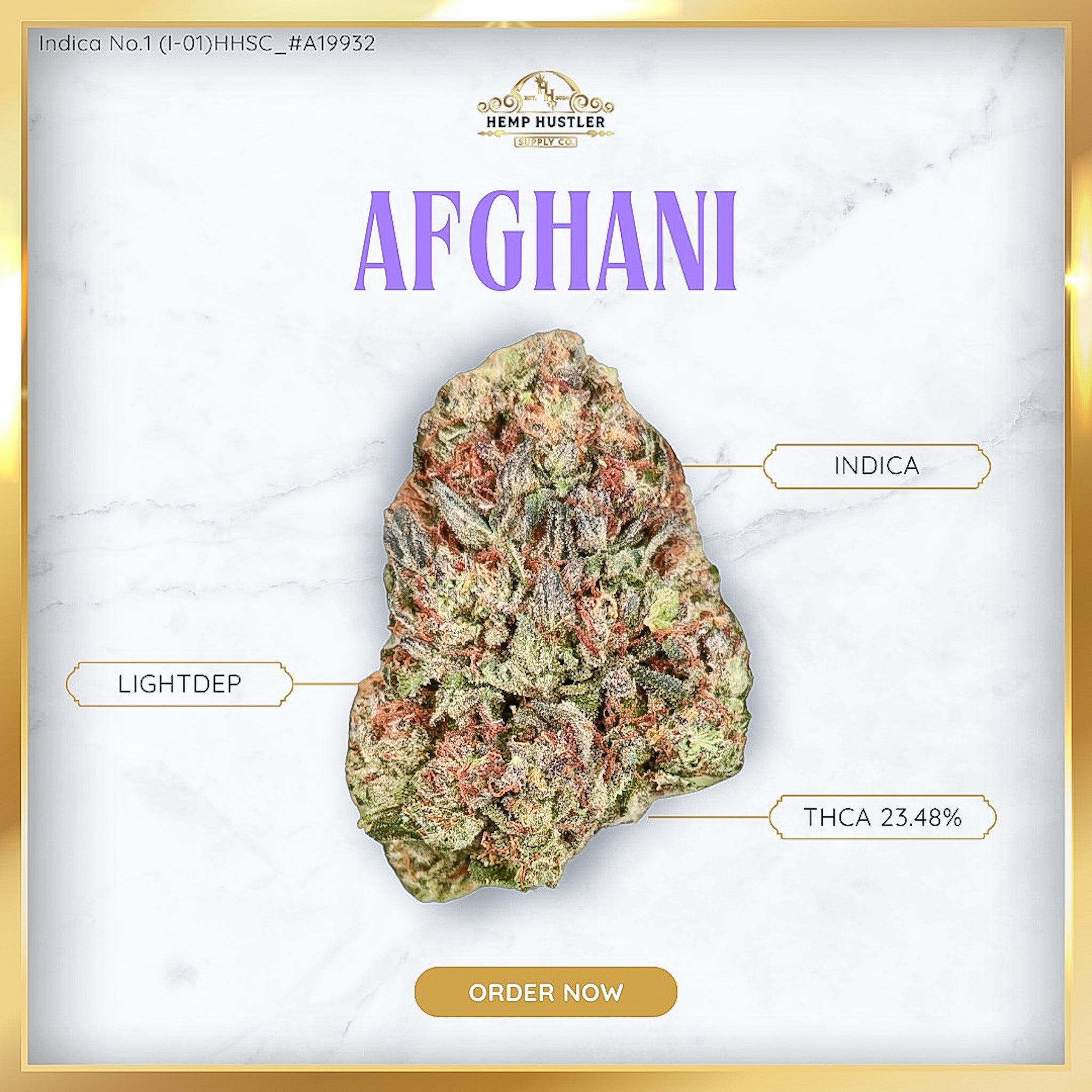 Afghani - 23.48% THCa Indica