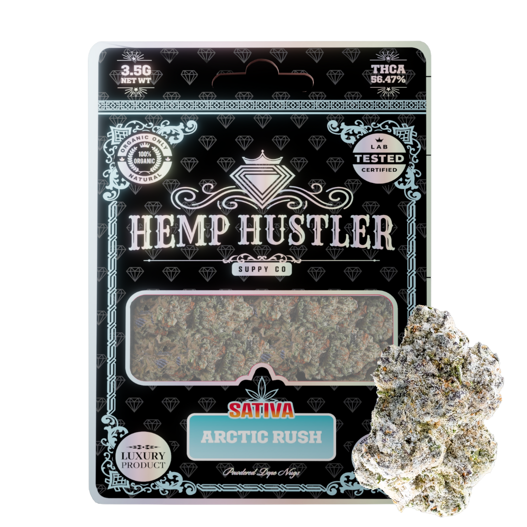 Arctic Rush (Sativa) 3.5G Powdered Dope Nugs (Extra Potent Eighth)