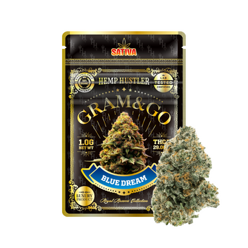 Blue Dream THCA 1 Gram Flower (Gram & Go)