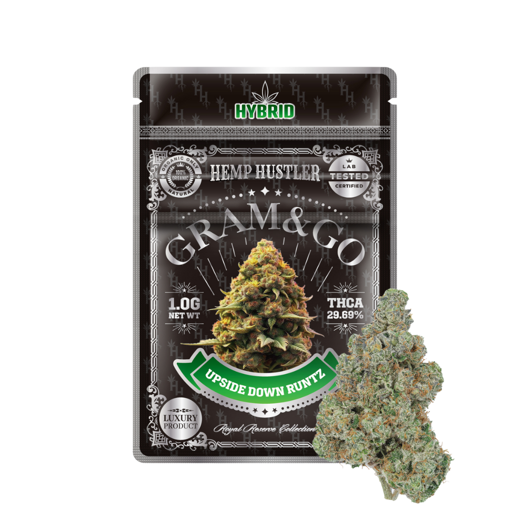 Upside Down Runtz THCA  1 Gram Flower (Gram & Go)
