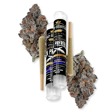 Peanut Butter Breath THCA Prerolls Double Barrel Diamond Delights