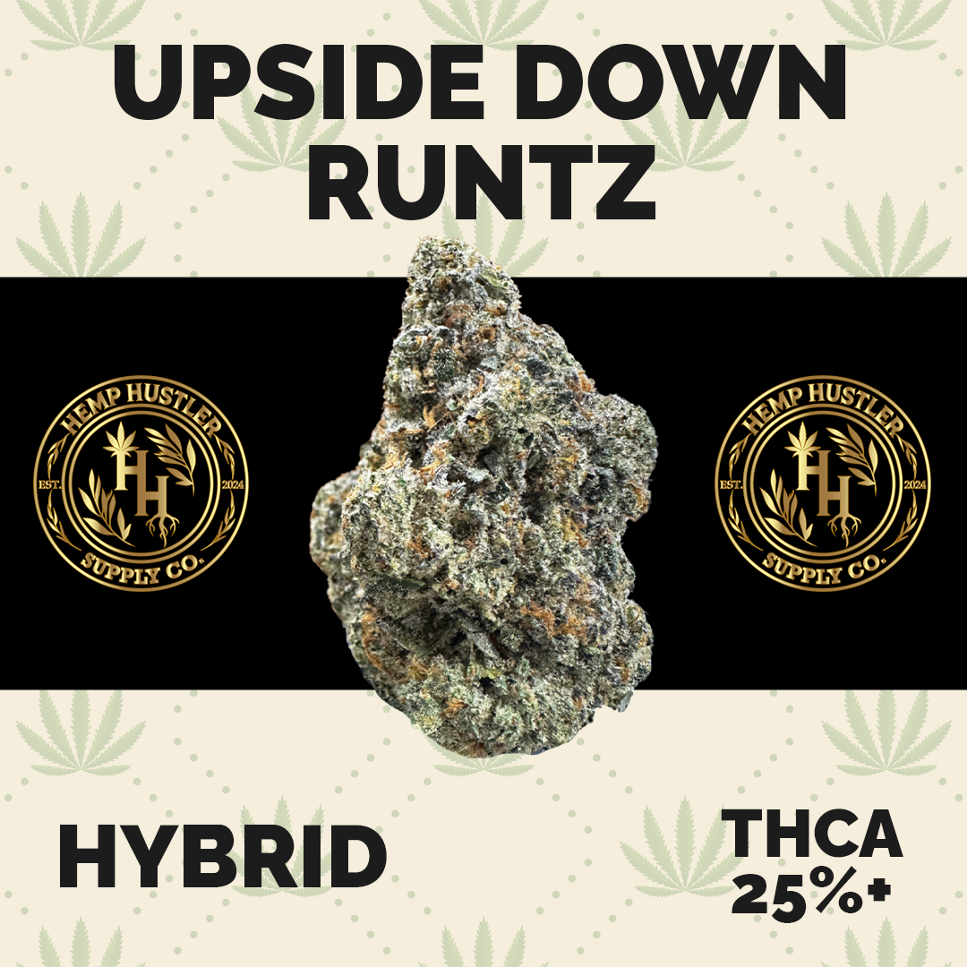 Upside Down Runtz THCA Prerolls Double Barrel Diamond Delights