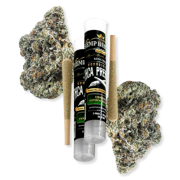 Upside Down Runtz THCA Prerolls Double Barrel Diamond Delights