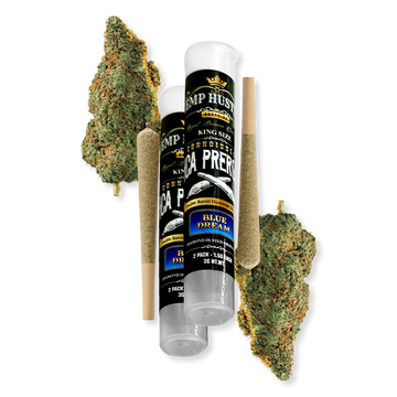 Blue Dream THCA Prerolls Double Barrel Diamond Delights